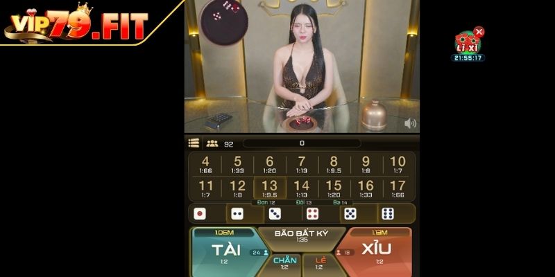 Cập nhật quy luật chơi Sicbo VIP79 trực tuyến

