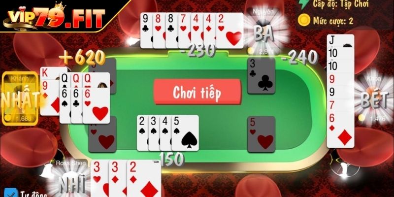 Quy luật cơ bản trong bài Nhất Nhì Ba tại VIP79
