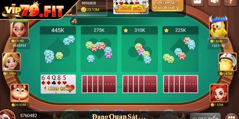 Bộ bài và người tham gia
